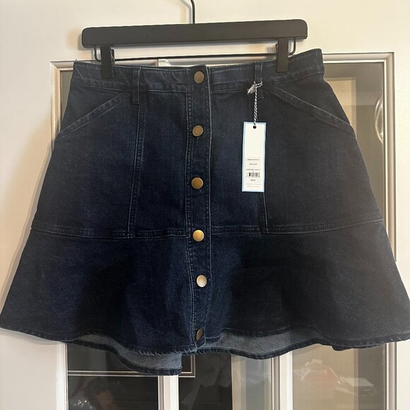 Draper James Jean Skirt - Picture 1 of 3